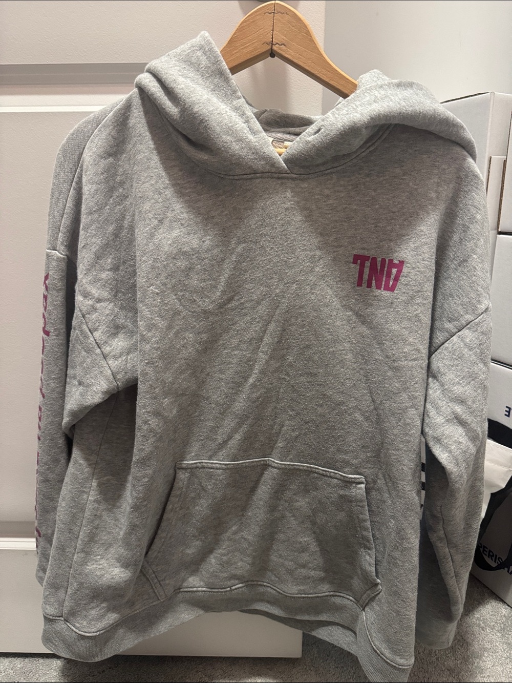 TNA Gray Hoodie